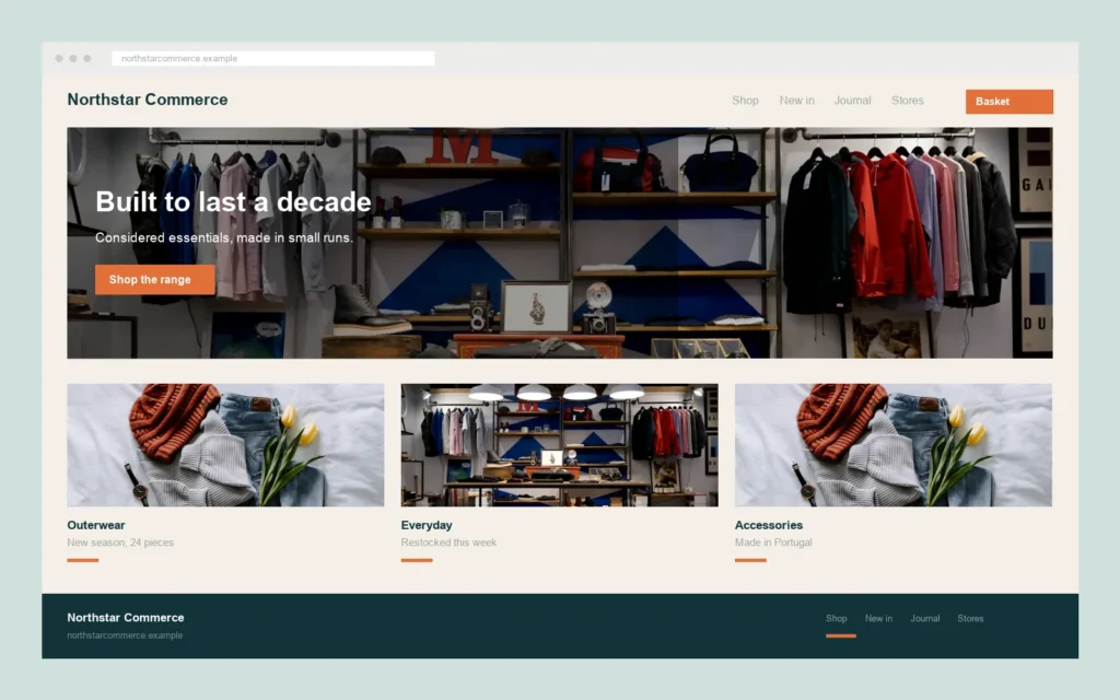 Northstar Commerce website